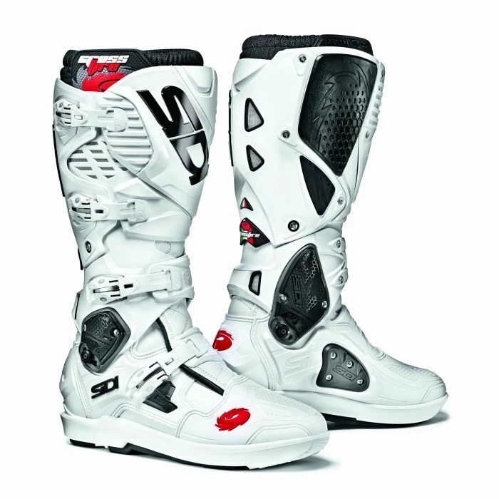 Sidi Crossfire 3 Srs Boots White White 1 Sidi Crossfire 3 Srs Boots White White