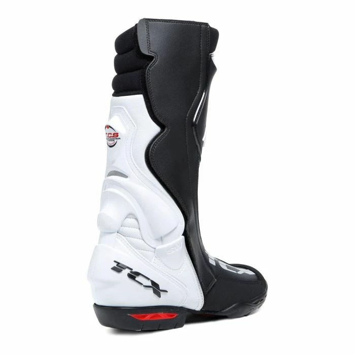 TCX TCS SPEEDWAY BOOTS BLACK/WHITE 3 TCX TCS SPEEDWAY BOOTS BLACK/WHITE - Image 3