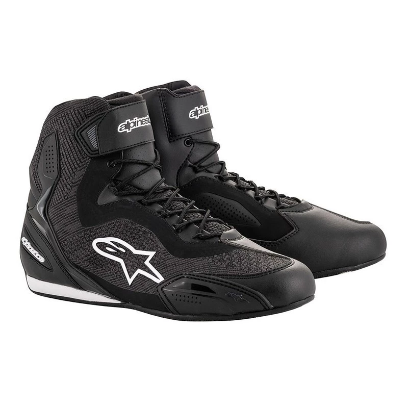 Alpinestars Faster 3 Rideknit Shoes - Black 1 Alpinestars Faster 3 Rideknit Shoes - Black