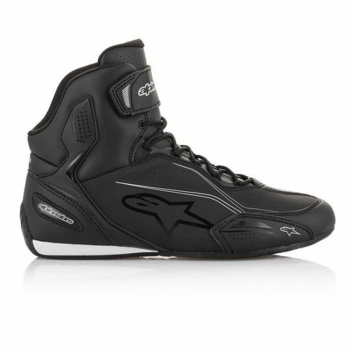 Alpinestars Stella Faster V3 Ride Shoe - Black/Silver 5 Alpinestars Stella Faster V3 Ride Shoe - Black/Silver - Image 5