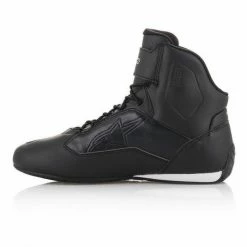 Alpinestars Stella Faster V3 Ride Shoe - Black/Silver 11 Alpinestars Stella Faster V3 Ride Shoe - Black/Silver -The Boots Store AS2510419011905 11 3