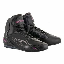 Alpinestars Stella Faster V3 Ride Shoe - Black/Fuchia