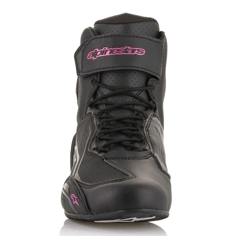Alpinestars Stella Faster V3 Ride Shoe - Black/Fuchia 4 Alpinestars Stella Faster V3 Ride Shoe - Black/Fuchia - Image 4