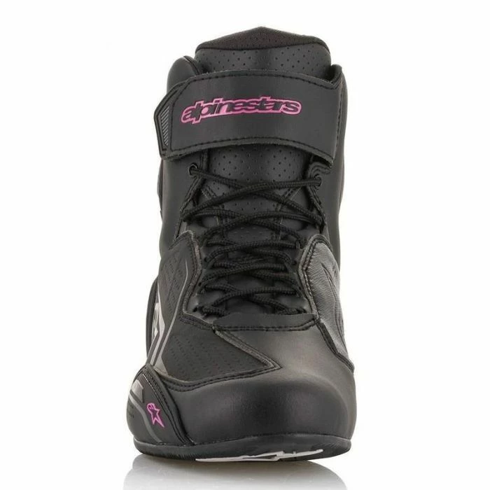 Alpinestars Stella Faster V3 Ride Shoe - Black/Fuchia 5 Alpinestars Stella Faster V3 Ride Shoe - Black/Fuchia - Image 5