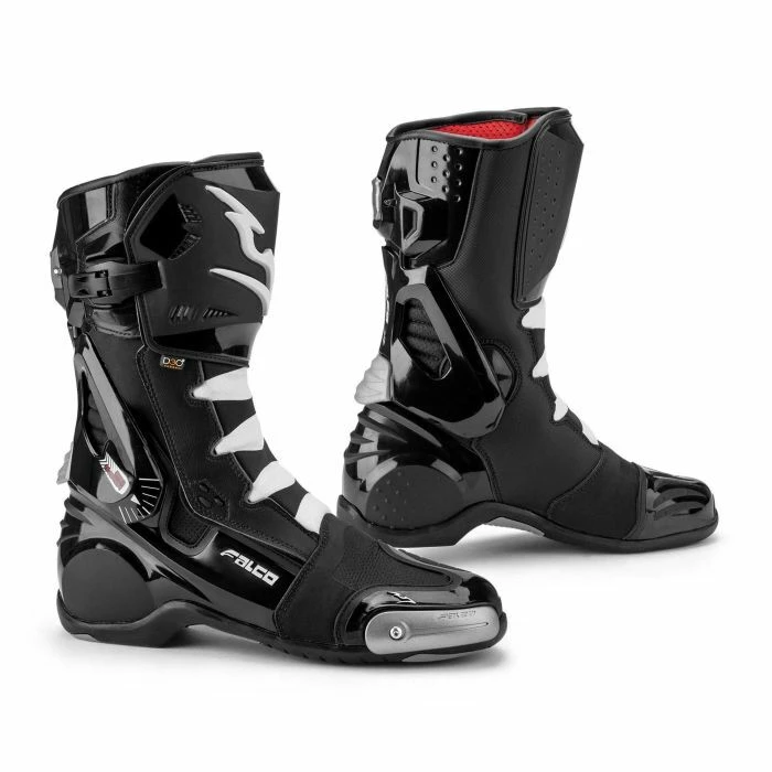 Falco Eso Race Motorcycle Boots - Blk 1 Falco Eso Race Motorcycle Boots - Blk
