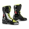 Falco Eso Race Motorcycle Boots - Blk/Whi/Red/Flu